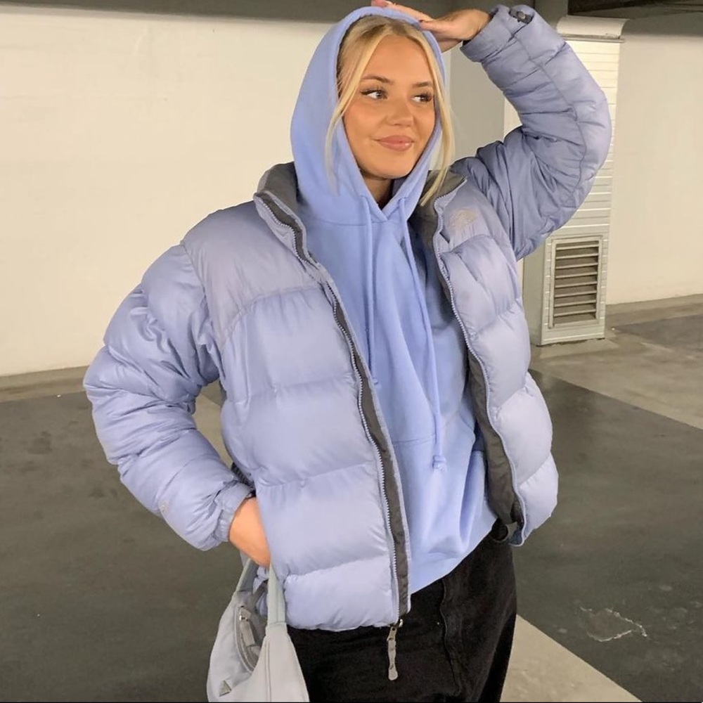 SOLD | Periwinkle North Face 700 Nuptse Puffer